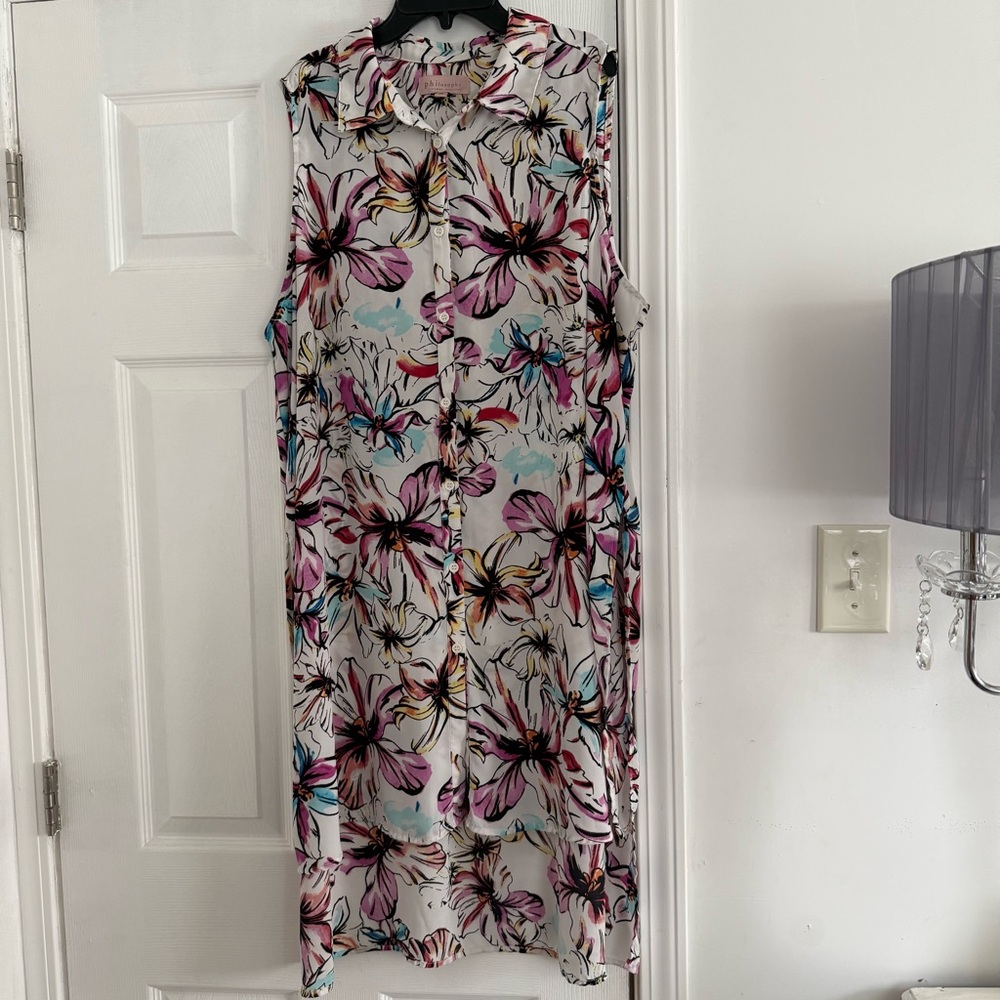 Philosophy sleeveless Tunic
